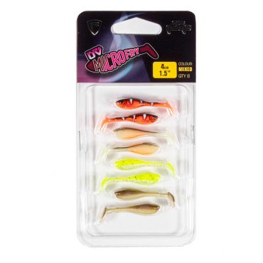 Fox Rage - Rage UV Micro fry 4cm x 8pcs Mixed