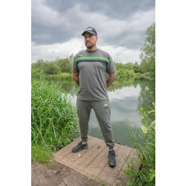 Maver - Grey Emblem Joggers