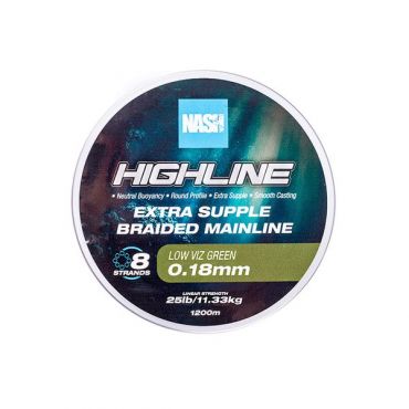 Nash - Highline Floating Braid Green
