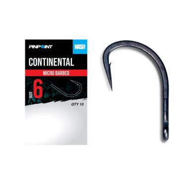 Nash - Continental Hooks - Micro Barbed