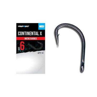 Nash - Continental X Hooks - Micro Barbed