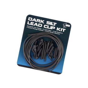 Nash - Dark Silt Lead Clip Kit