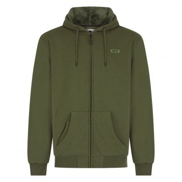 Navitas - Sherpa Zip Hoodie Green