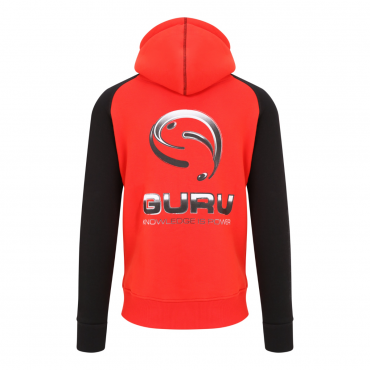 Guru - Hoodie Red/ Black