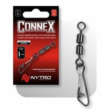 Nytro - Connex Double Feeder Swivel With Hooked Snap
