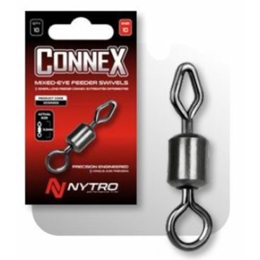 Nytro - Connex Mixed-Eye Feeder Swivels 