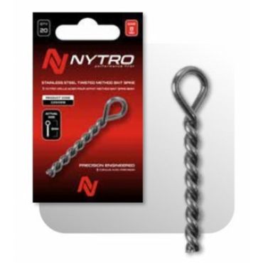 Nytro - Stainless Steel Twisted Method Bait Spike - 8Mm