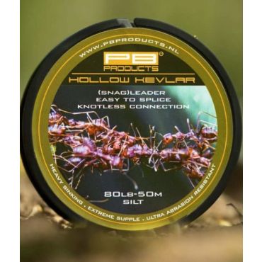 PB Products - Hollow Kevlar 80lb Silt 50m