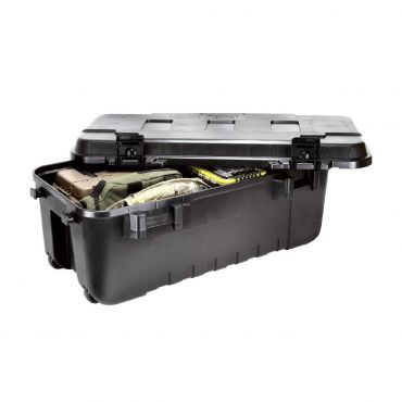 PLANO - Sportmans Trunk With Wheels Black