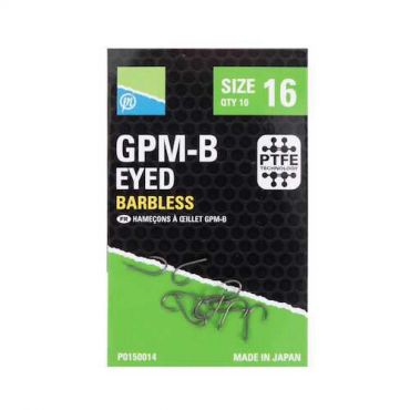 Preston - Gpm-B Barbless Hooks