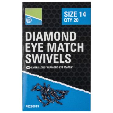 Preston - Diamond Eye Match Swivels