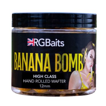RG Baits - Banana Bomb 'Pin Up' Wafters 12mm + Booster
