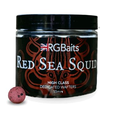 RG Baits - Red Sea Squid 'High Class' Dedicated Wafters 15mm + Booster