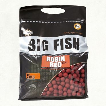 Dynamite Baits - Big Fish - Robin Red Boilies - 5kg 15mm