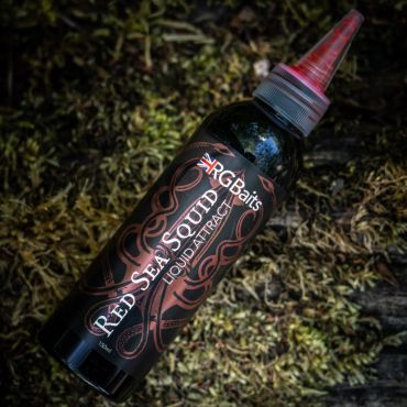 RG Baits - RED SEA SQUID Liquid Attract - 150ml (Pinky/ Red)