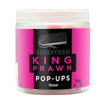 Crafty Catcher - Superfood King Prawn Pop Up 15mm - 70g