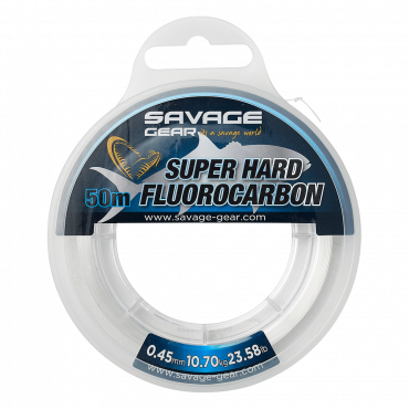 Savage Gear - Super Hard Fluorocarbon Line - 50m