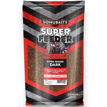 Sonubaits - Super Feeder Dark Ground Bait (2Kg)