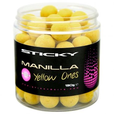 Sticky Baits - Manilla Yellow Ones Wafters 16mm 