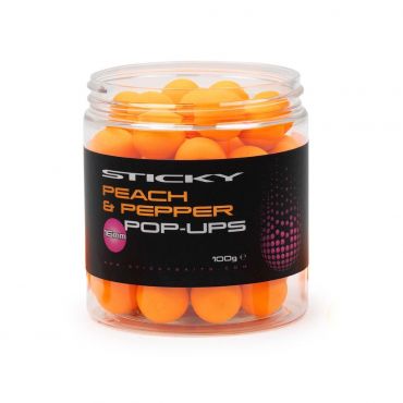 Sticky Baits - Peach & Pepper Pop-Ups