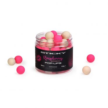 Sticky Baits - Raspberry BonBon Pop-Ups - 16mm