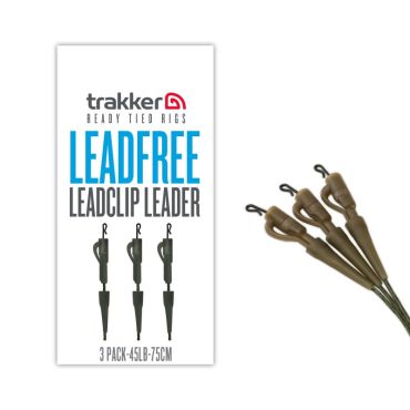 Trakker - Leadfree Leadclip Leader 3 Pack (75cm)