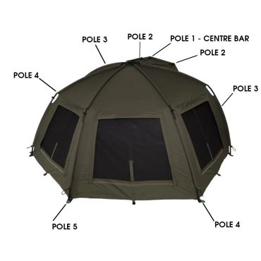 Trakker - Tempest Brolly 100T Replacement Pole