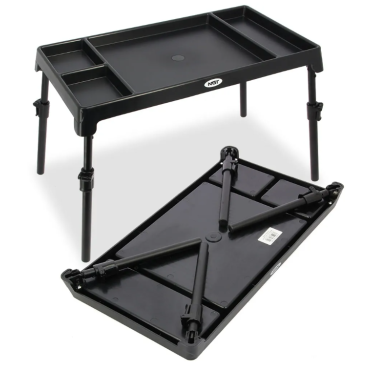 NGT - XPR Bivvy Table - 4 Section with Adjustable Legs