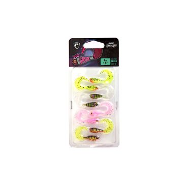 Fox Rage - UV Micro Grub Tail 4cm X 8pcs