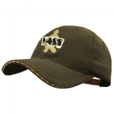 Vass - Brushed Cotton Cap - Khaki