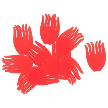 Westin - Spotty Rig Fins Uv Orange Xl 16Pcs