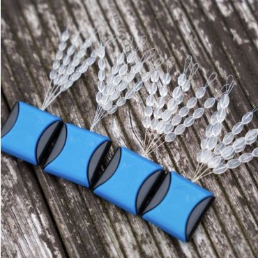 Zebco - Trophy Clear Silicone Stoppers