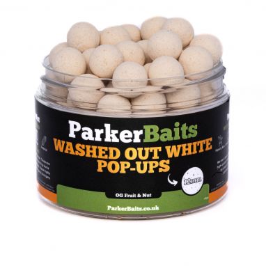 Parker Baits - Og Fruit & Nut - Washed Out Pop-Ups - White