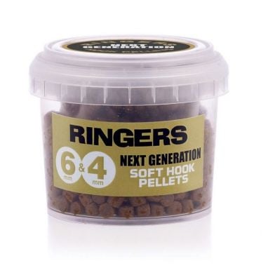 Ringers - Next Generation Soft Hook Pellets - 6mm & 4mm - 200g