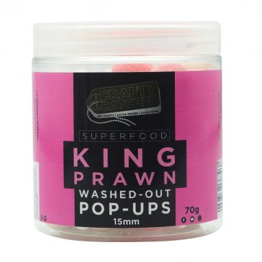 Crafty Catcher - Superfood King Prawn Washed out pop up - 70g