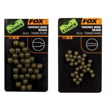 Fox - Edges Tapered Bore Beads