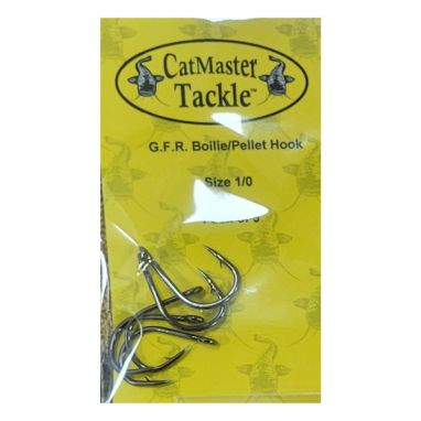Catmaster Tackle - G.F.R. Boilie/Pellet Hooks Barbed