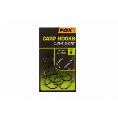 Fox - Carp Hooks - Curve Shank Short