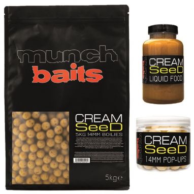 Munch Baits - Cream Seed Bait Bundle