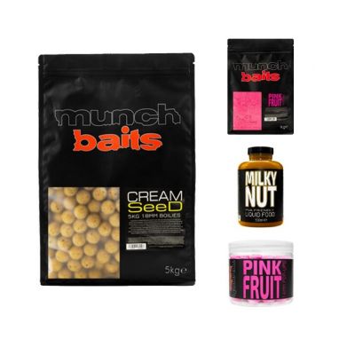 Munch Baits - Cream Seed Visual Bundle 5kg