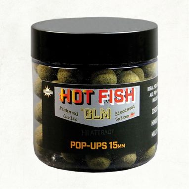 Dynamite Baits - Hot Fish & GLM  Food Bait Pop Ups - 15mm