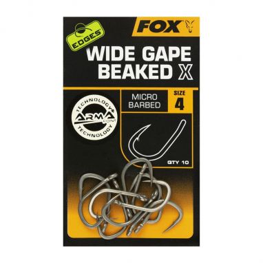 Fox - Edges Wide Gape Beaked X Hooks