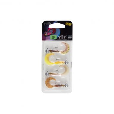 Fox Rage - Micro Grub Tail Mixed UV Colour Pack LOADED