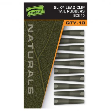 Fox - Naturals Sz10 Slik Lead Clip Tail Rubber