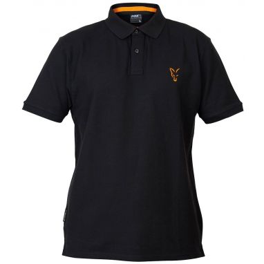 Fox - Collection Black And Orange Polo Shirt