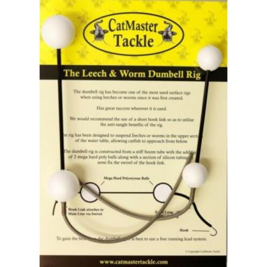Catmaster Tackle - Leech & Worm Dumbells