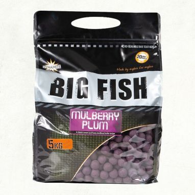 Dynamite Baits - Big Fish - Mulberry & Plum Boilies - 5kg - 15mm