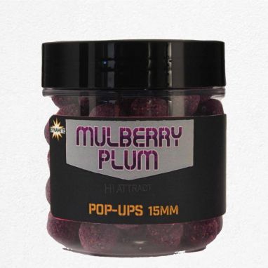 Dynamite Baits - Mulberry Plum Hi Attract Foodbait Pop Ups - 15mm