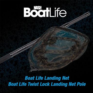 Nash - Boat Life Landing Net & Pole Bundle