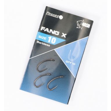 Nash - Pinpoint Fang X Barbless Hooks
